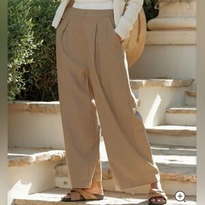 Jenni Kayne Relaxed Trouser in Hazel | 4